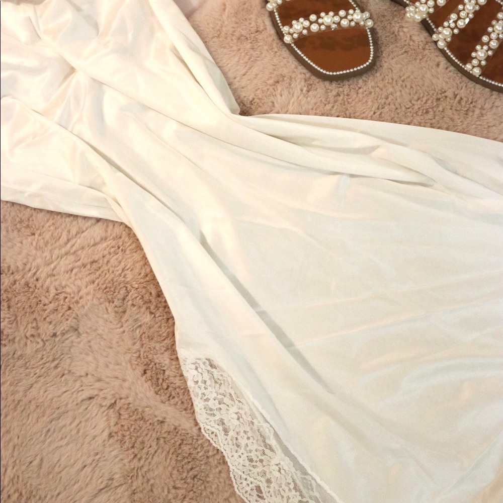 VINTAGE JCPENNY SATIN SKIRT